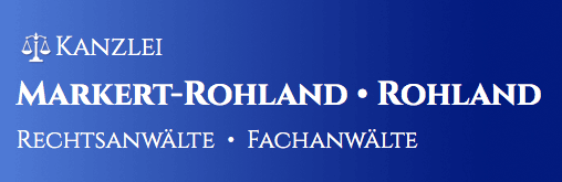 Logo Rechtsanwaltskanzlei und Notar Markert-Rohland-Rohland